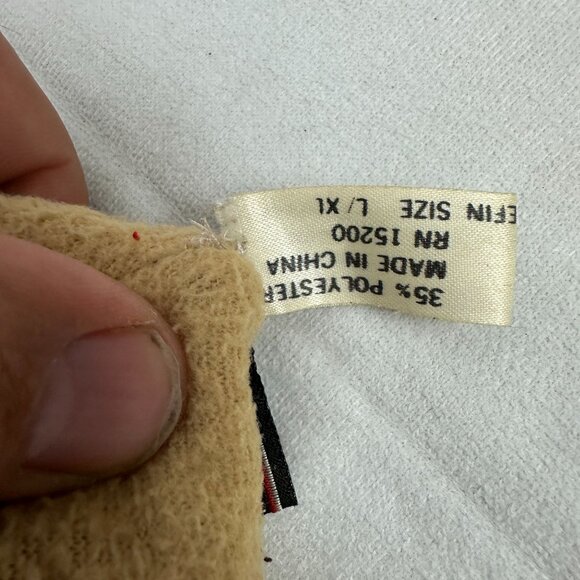 Women's Brown 100% Nylon Thinsulate Gloves Size L/XL - Picture 7 of 7